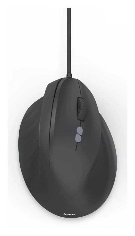 173086 ECM-500R 1800 DPI Büro Maus Optisch  (Schwarz) 