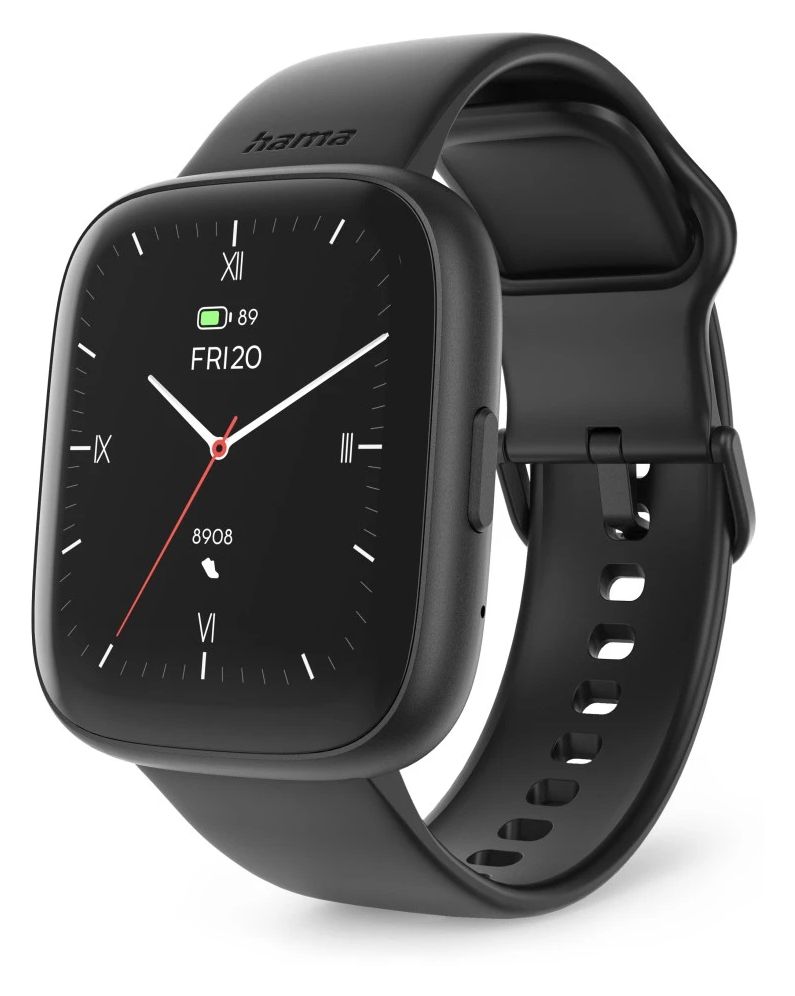 178640 4000 Digital 46 mm Smartwatch Rechteckig IP68  (Schwarz) 
