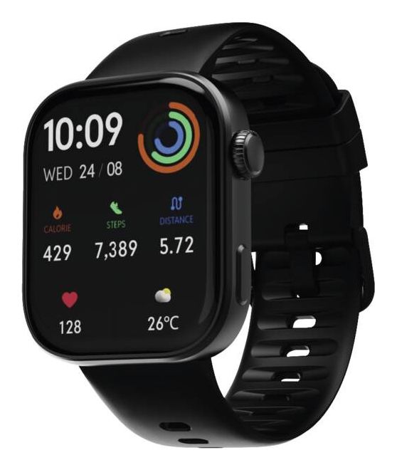 178690 7050 45 mm Smartwatch Quadratisch IP68  (Schwarz) 