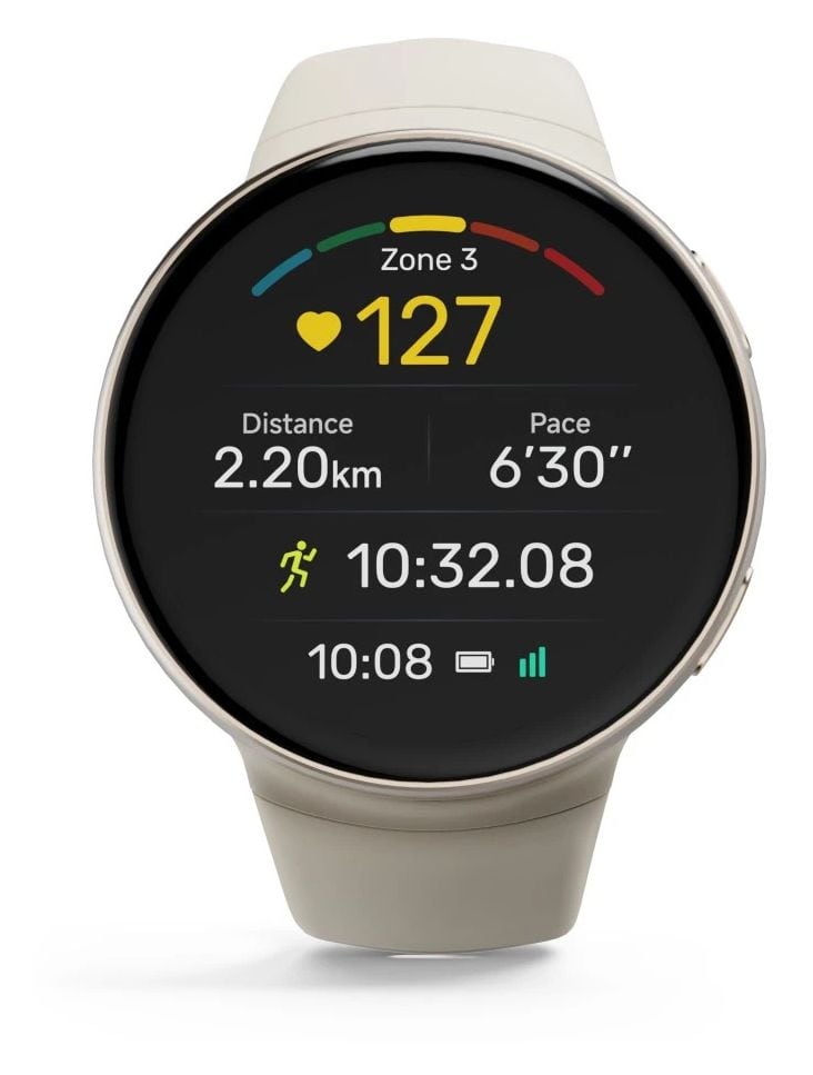 178696 7070 44 mm Smartwatch Rund IP68  (Gold) 