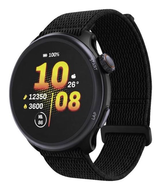 178698 9050 45 mm Smartwatch Rund IP68  (Schwarz) 