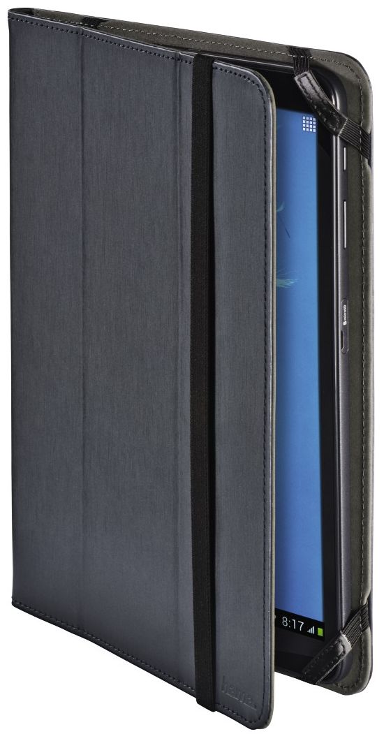 182368 Fold Uni Folio aus Kunststoff für Jede Marke bis 25,6 cm (10.1") Staubresistent, Kratzresistent mit Gurtverschluss (Blau) 