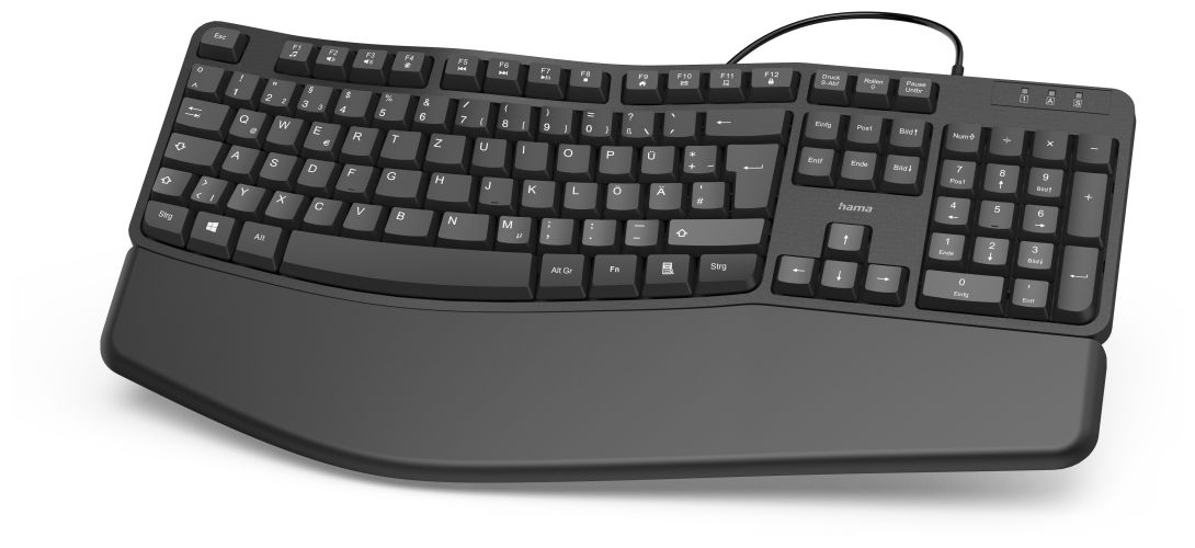 182630 EKC-400 Büro Tastatur (Schwarz) 