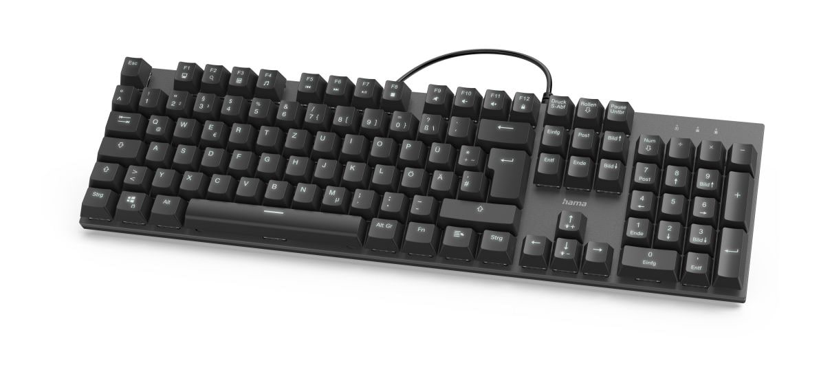 182678 MKC-650 Büro Tastatur USB  (Anthrazit, Schwarz) 