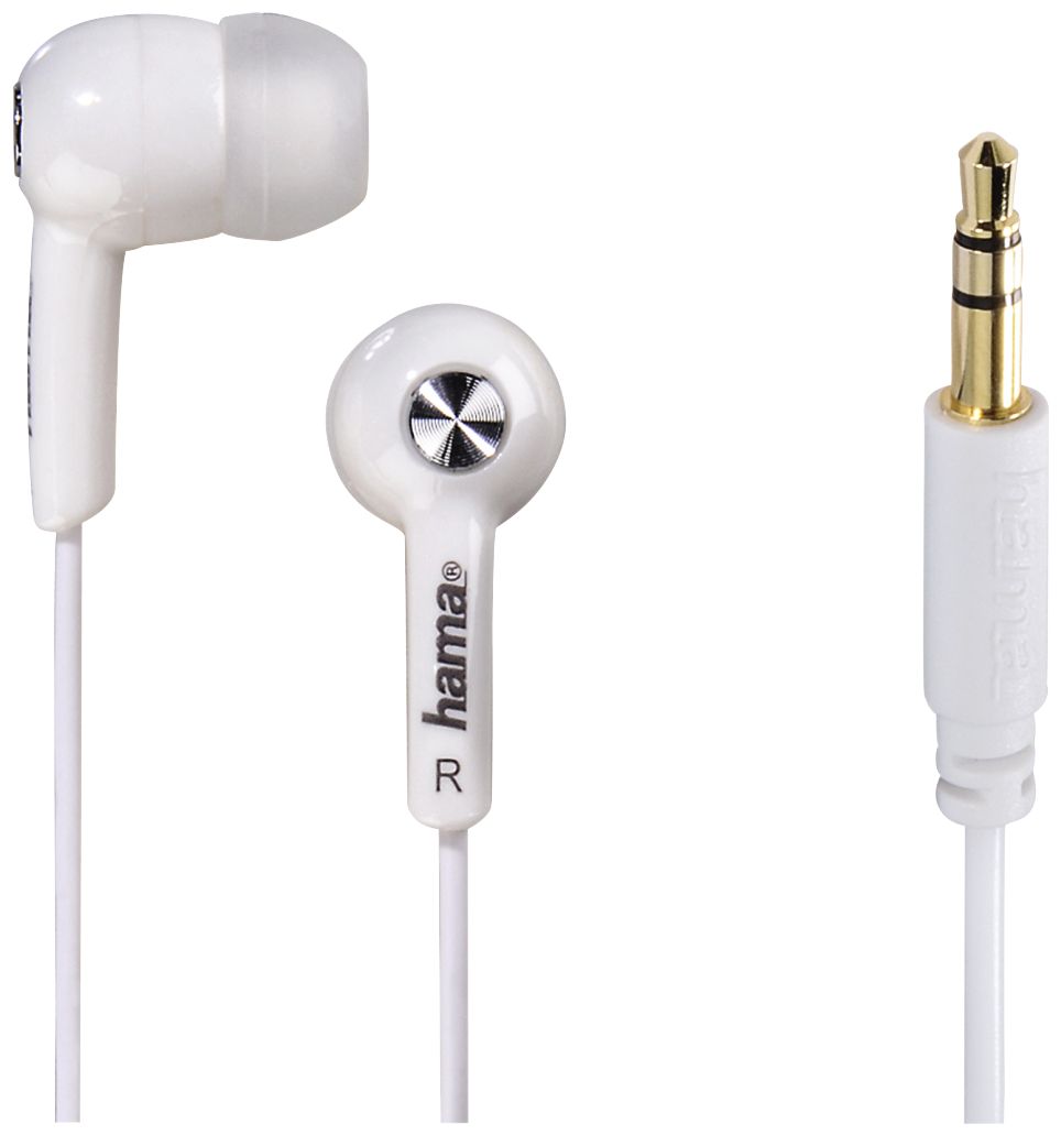 184004 Basic4Music In-Ear Kopfhörer Kabelgebunden (Weiß) 