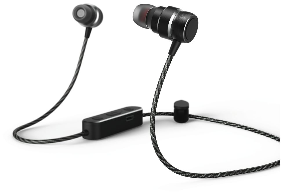 184030 Pure In-Ear Bluetooth Kopfhörer kabellos (Schwarz) 