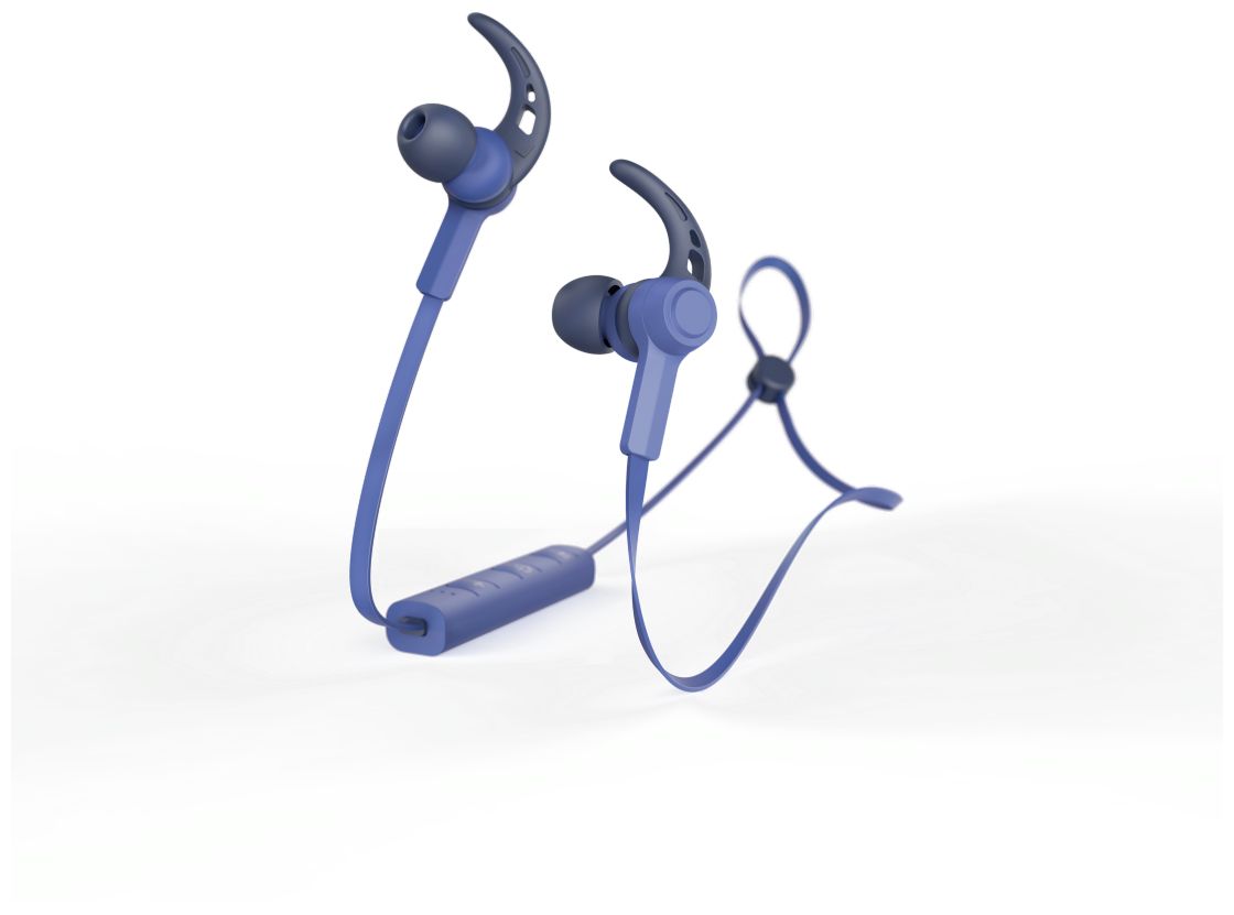 184056 Connect In-Ear Bluetooth Kopfhörer kabellos (Blau) 