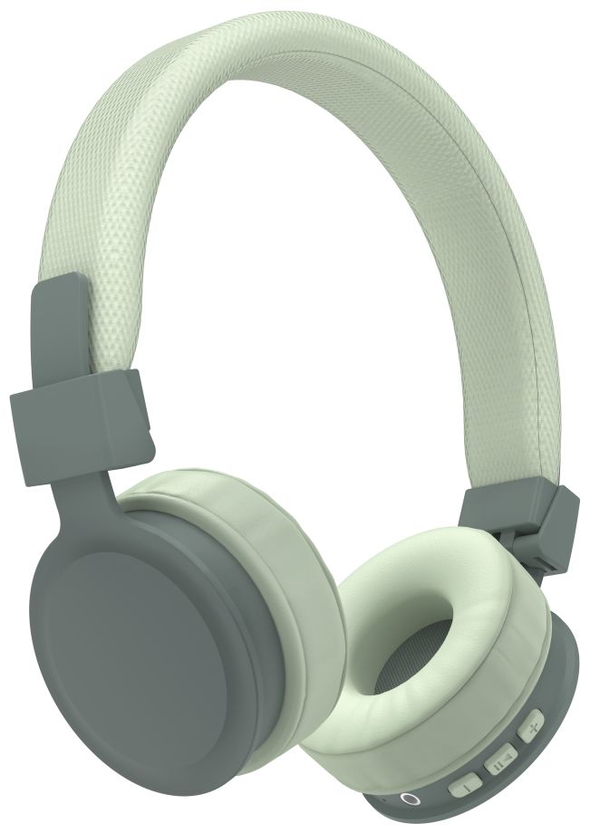 184089 Freedom Lit Ohraufliegender Bluetooth Kopfhörer kabellos 8 h Laufzeit (Grün) 