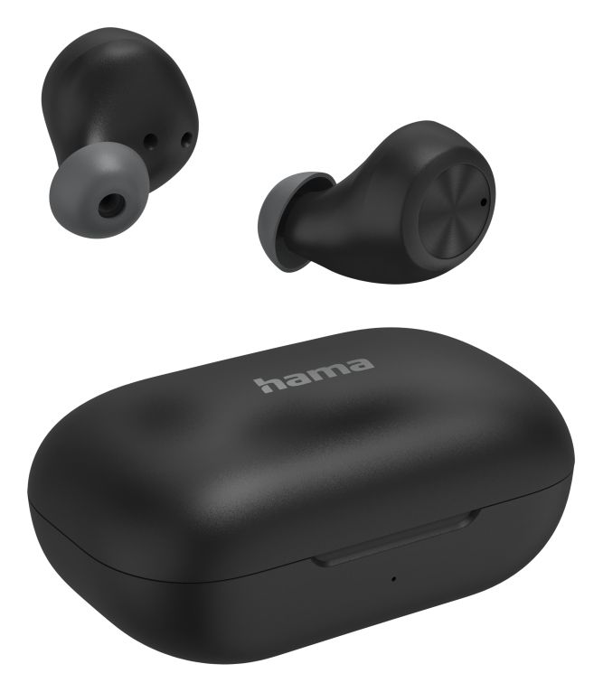 184090 Passion Chop In-Ear Bluetooth Kopfhörer Kabellos TWS 4 h Laufzeit IPX4 (Schwarz, Grau) 