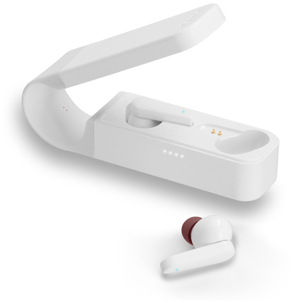 184104 Spirit Pocket In-Ear Bluetooth Kopfhörer Kabellos TWS 6 h Laufzeit (Weiß) 