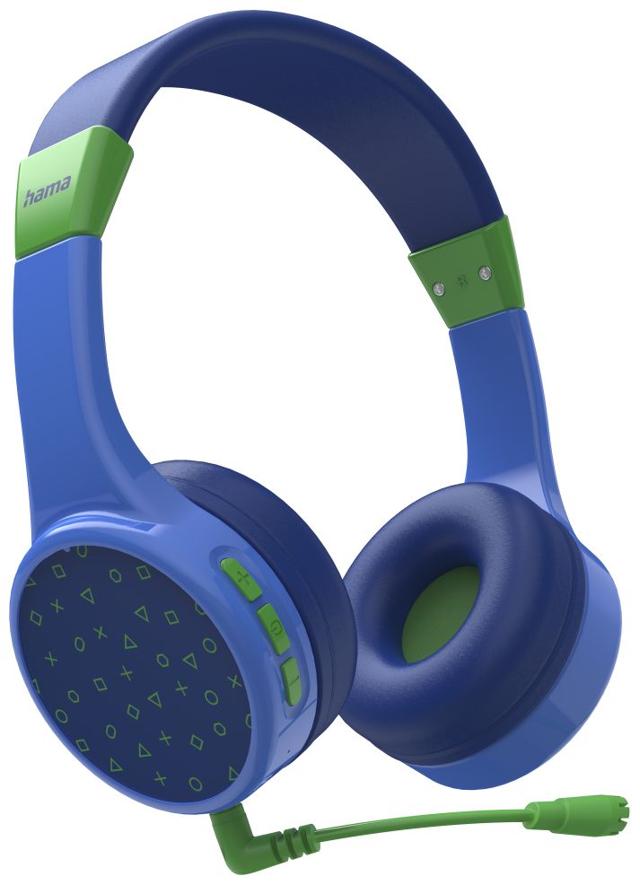 184111 Teens Guard Ohraufliegender Bluetooth Kopfhörer kabellos 25 h Laufzeit (Blau) 