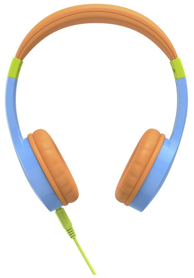 184116 Kids Guard Ohraufliegender Kopfhörer Kabelgebunden (Blau, Grün, Orange) 
