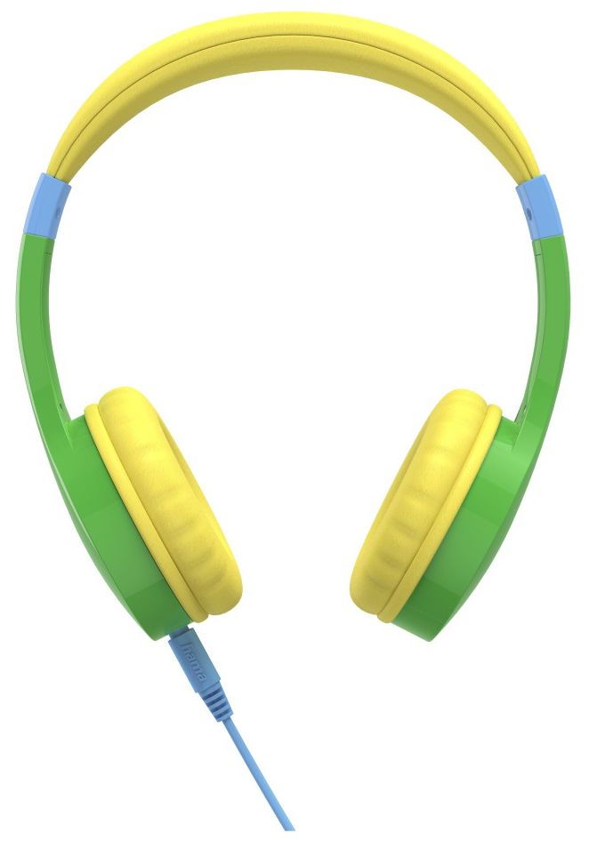 184117 Kids Guard Ohraufliegender Kopfhörer Kabelgebunden (Blau, Grün, Gelb) 