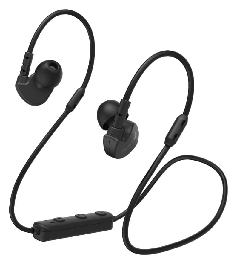 184118 Freedom Athletics In-Ear Bluetooth Kopfhörer kabellos 6 h Laufzeit (Schwarz) 