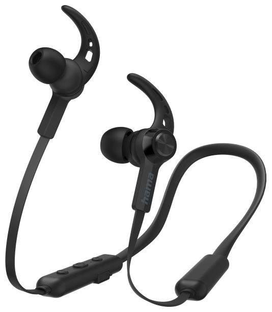 184122 Freedom Neck In-Ear Bluetooth Kopfhörer kabellos 12 h Laufzeit (Schwarz) 