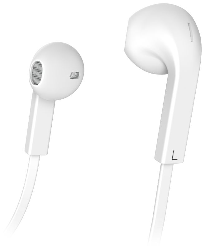 184138 Advance In-Ear Kopfhörer Kabelgebunden (Weiß) 