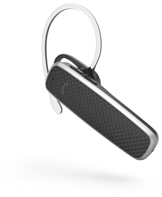 184148 MyVoice700 In-Ear Bluetooth Kopfhörer kabellos (Schwarz, Silber) 