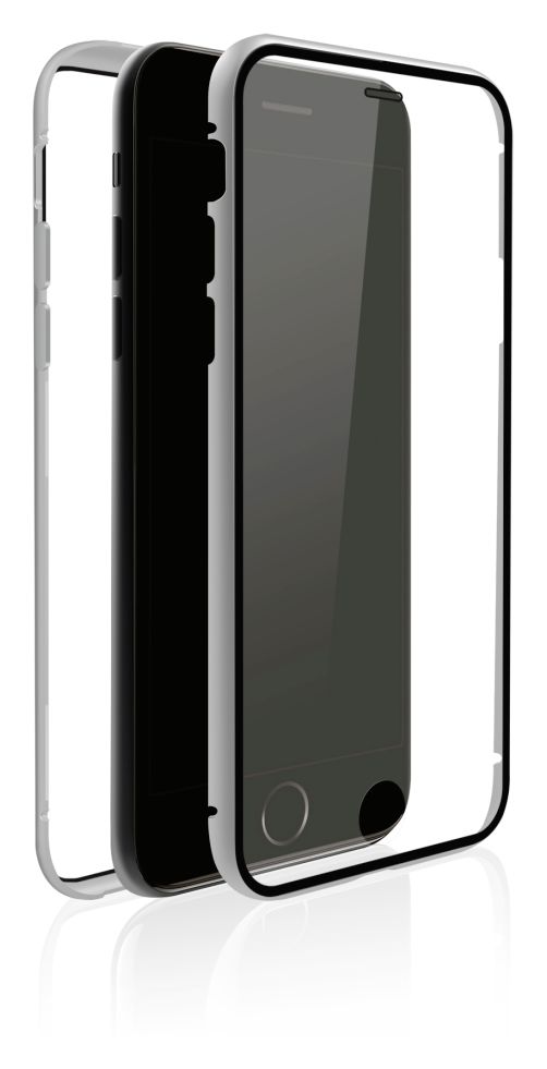184774 360° Glass Cover für Apple Apple iPhone 7/8  (Silber, Transparent) 