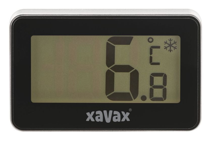 185853 Kühl-/Gefrierschrank-Thermometer  (Schwarz) 