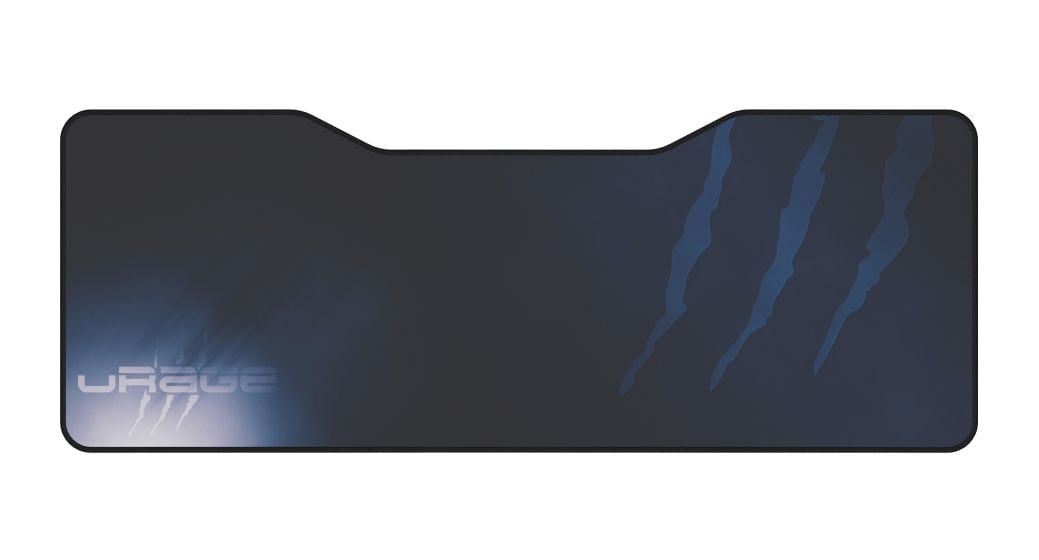 186073 uRage Lethality 350 Speed Mauspad  (Schwarz/Blau) 