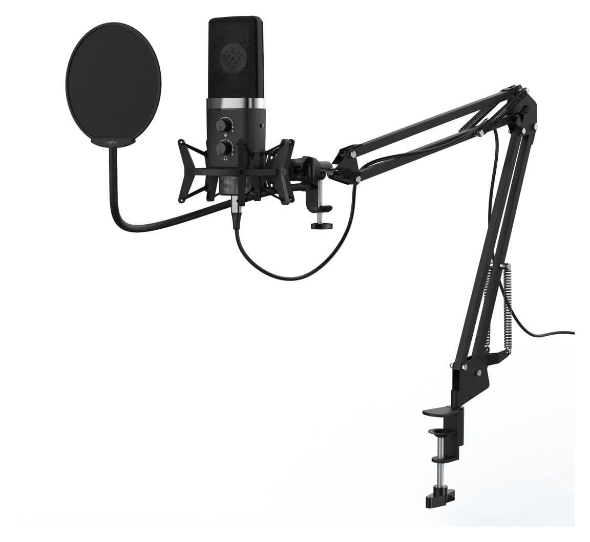 186087 Stream 900HD Studio Kabelgebunden Tischmikrofon USB  (Schwarz) 
