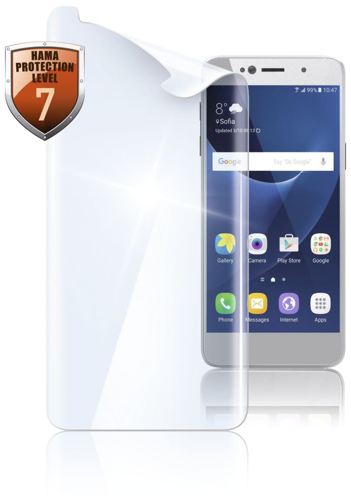 186204 Klare Bildschirmschutzfolie Kunststoff für  Samsung Galaxy S10 lite Staubresistent, Kratzresistent 