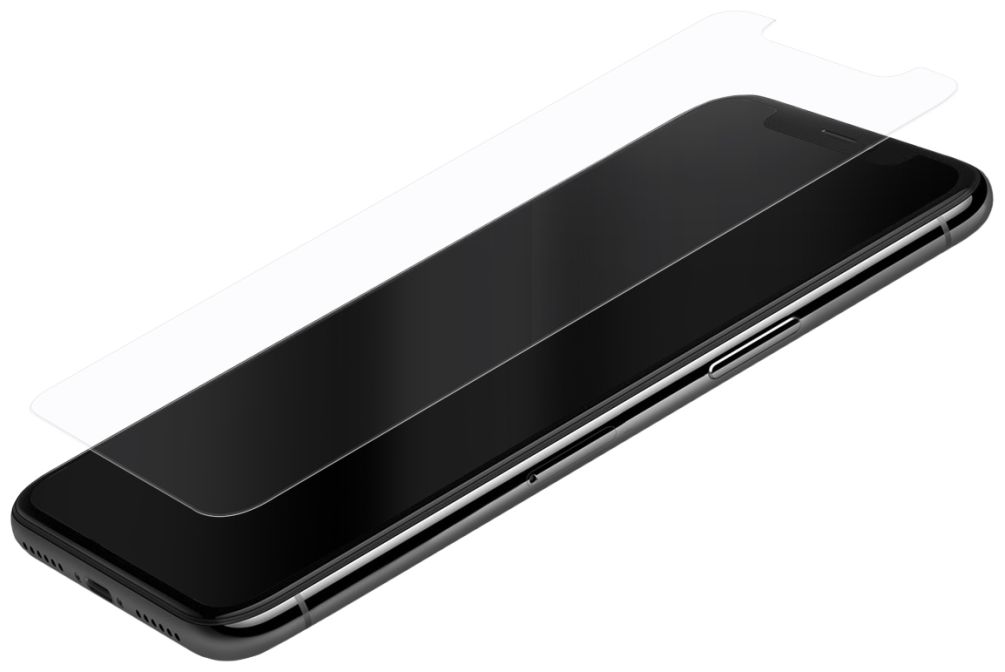 186992 Klare Bildschirmschutzfolie gehärtetes Glas 9H für  Apple iPhone 11 Staubresistent, Kratzresistent, Splitterfrei, Schockresistent 