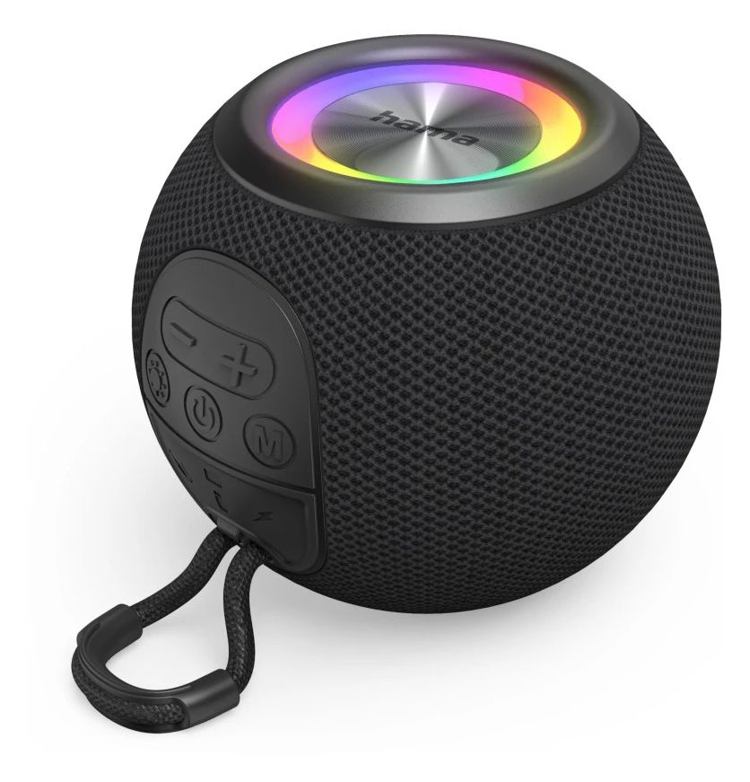 188237 Ball Shape Bluetooth Lautsprecher (Schwarz) 