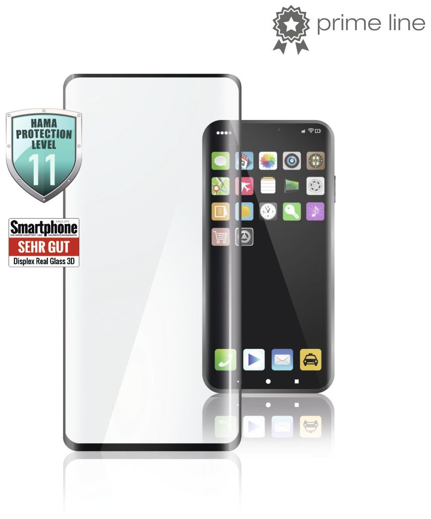 188644 Klare Bildschirmschutzfolie gehärtetes Glas 10H für  Xiaomi Mi 10 (Pro) 5G Schlagfest, Kratzresistent, Schockresistent 