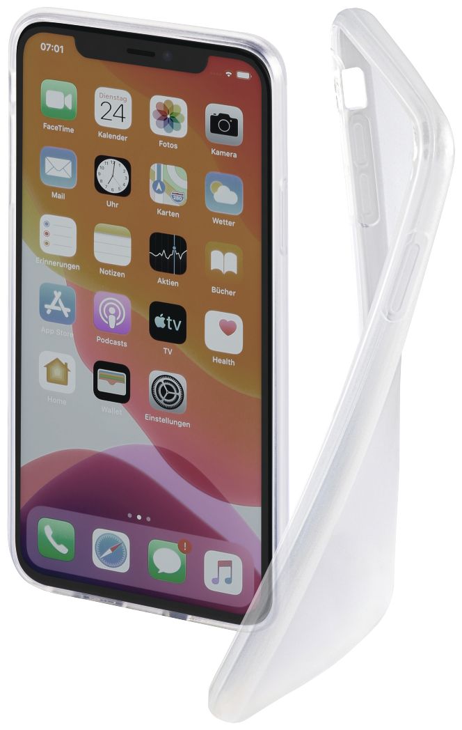 188808 Crystal Clear Cover für Apple iPhone 12 mini (Transparent) 
