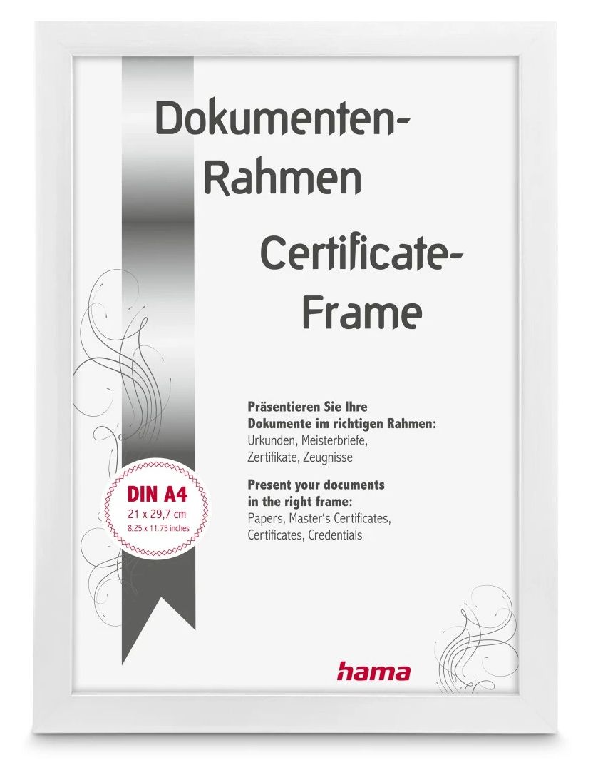 193278 Chiaro Einzelbilderrahmen 10 x 15 cm  (Weiß) 