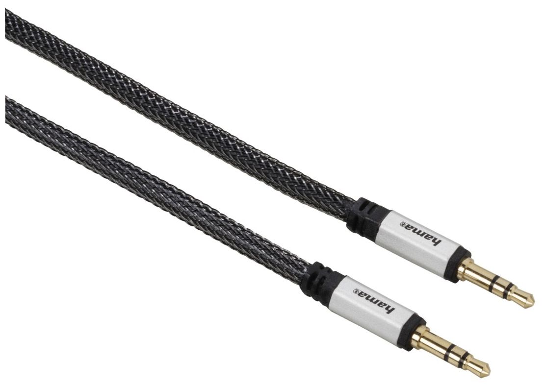 00056583 Audio-Kabel 3,5mm-Klinken-Stecker - Stecker Stereo 1m 