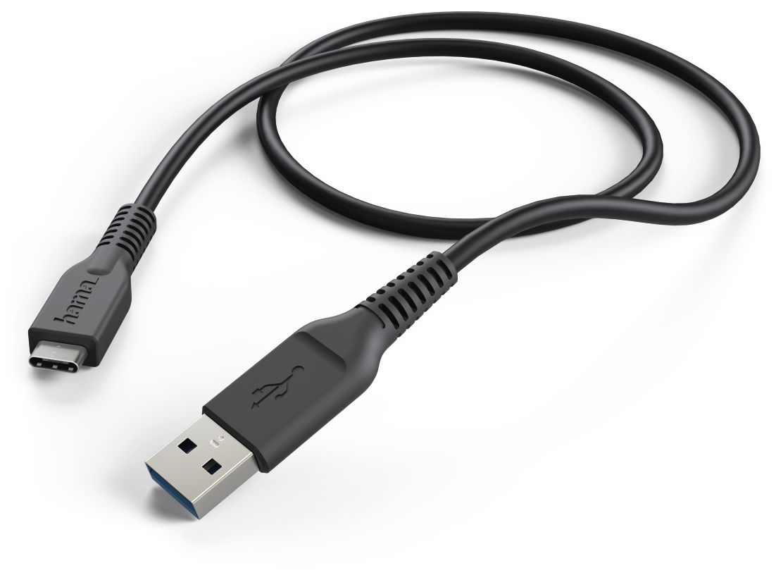 00178395 Lade-/Datenkabel USB Type-C-USB-3.1-A-Stecker 1m  