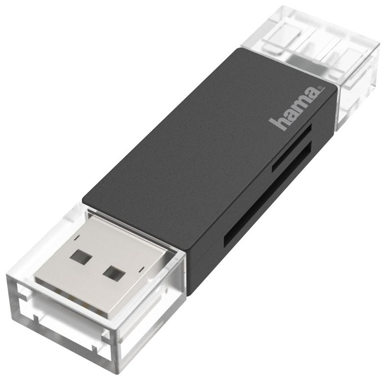 200127 USB 3.0 Type-A/Type-C Multi-Kartenleser MicroSD (TransFlash), MicroSDHC, MicroSDXC, SD, SDHC, SDXC 