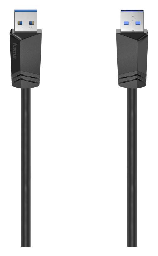 200624 5 Gbit/s Stecker USB A auf USB A 1,5 m  (Schwarz) 