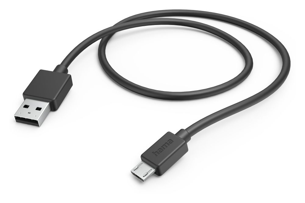 201584 0,48 Gbit/s Stecker Micro-USB A auf USB A 1 m  (Schwarz) 