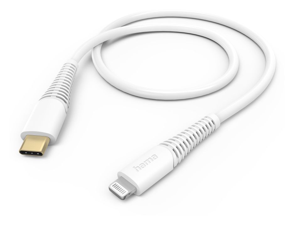 201603 Lightning auf USB C Männlich 1,5 m  (Weiß) 
