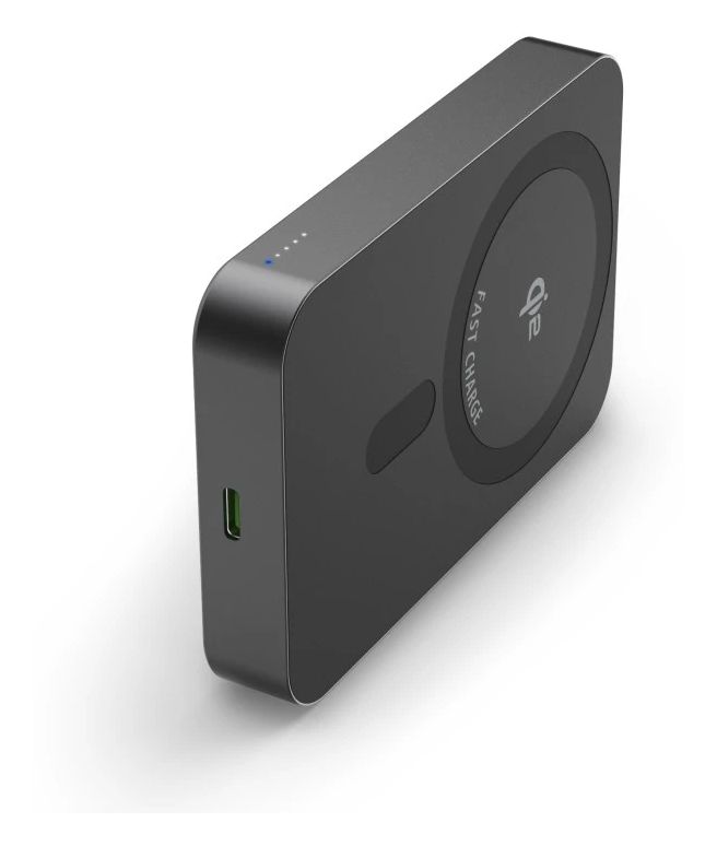 201752 Power Pack Qi2 Wireless 10000 mAh Powerbank USB Typ-C Kabelloses Laden  (Anthrazit) 