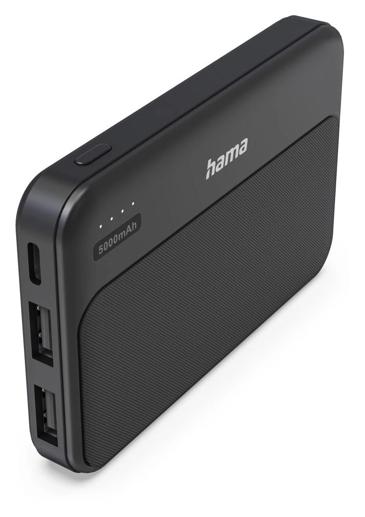 201769 Pocket 5 5000 mAh Powerbank USB Typ-C  (Anthrazit) 