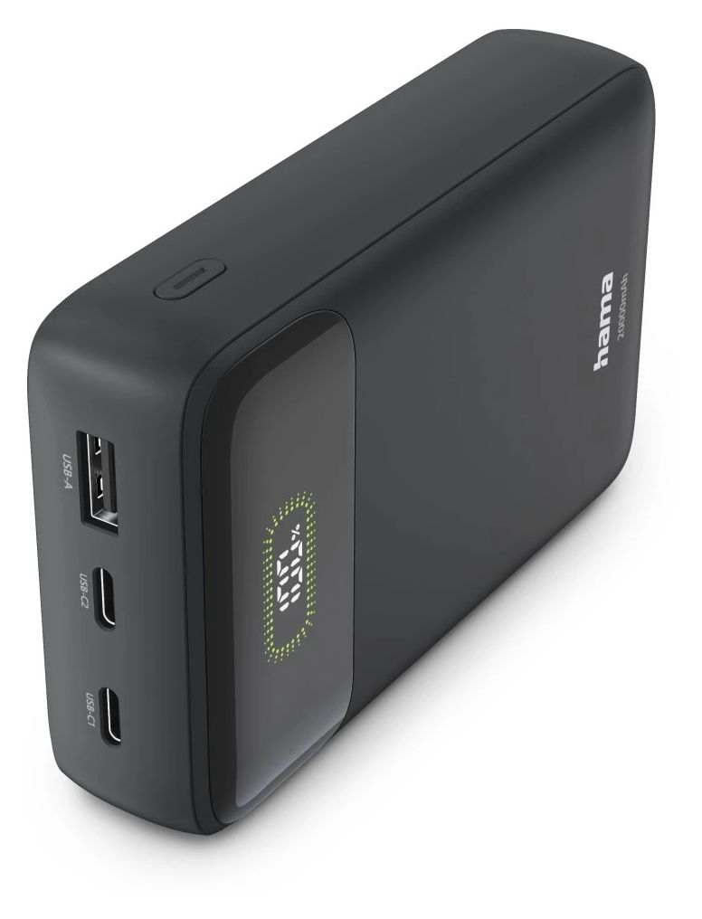 201780 Power Pack PD20-W20 20000 mAh Powerbank USB Typ-C  (Anthrazit) 