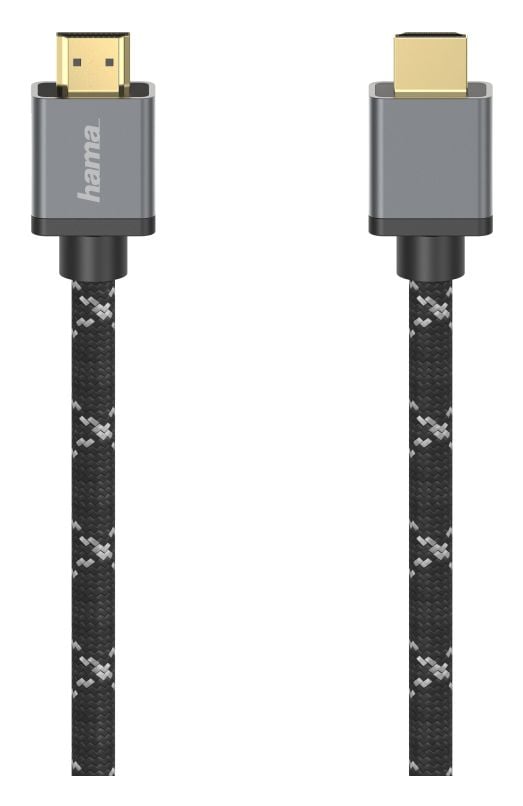 205067 Stecker Gerade HDMI auf HDMI Typ A (Standard) 5 m  (Schwarz, Grau) 
