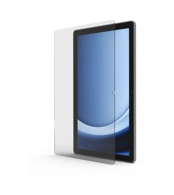 210923 Premium Klare Bildschirmschutzfolie aus gehärtetes Glas 9H für Samsung Galaxy Tab A9+ bis 27,9 cm (11") Schlagfest, Schlagfest, Kratzresistent  (Transparent) 