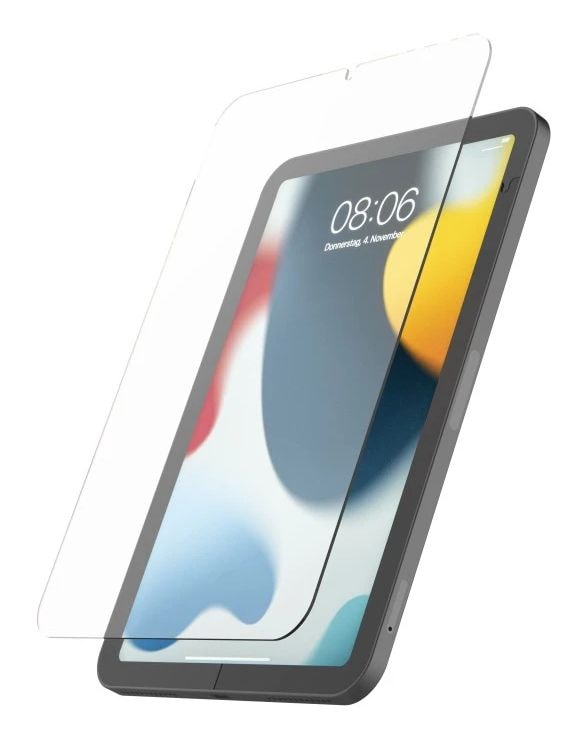 210939 Premium Klare Bildschirmschutzfolie aus gehärtetes Glas 9H für Apple iPad Mini 8.3" (2024) bis 21,1 cm (8.3") Schlagfest, Schlagfest, Kratzresistent  (Transparent) 