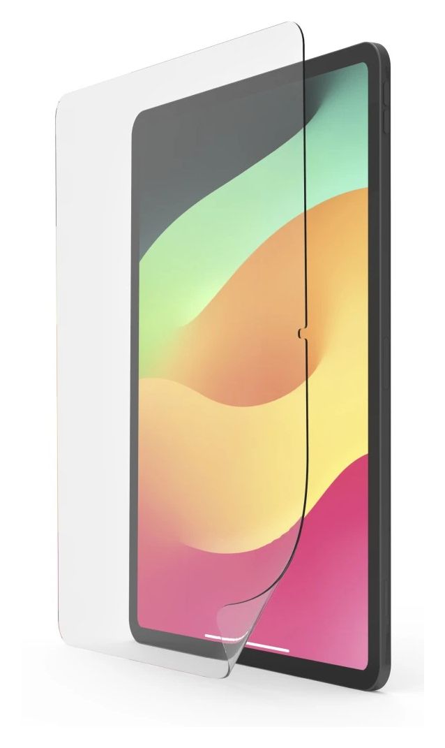 210961 Hiflex Klare Bildschirmschutzfolie aus PET Flexiglas 9H für Apple iPad Air 13 bis 33 cm (13") Schlagfest, Kratzresistent, Schockresistent  (Transparent) 