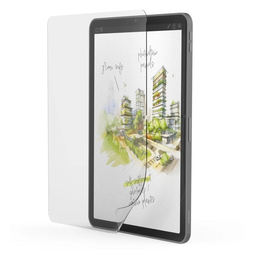 210985 Feels Like Paper Papierähnliche Schutzfolie für den Bildschirm aus PET Flexiglas 3H für Apple iPad Air 11” (2025 / 2024) bis 27,9 cm (11") Schlagfest, Kratzresistent, Schockresistent  (Transparent) 