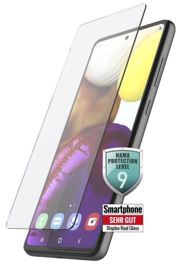 213082 Klare Bildschirmschutzfolie gehärtetes Glas 10H für  Samsung Galaxy A53 5G Schlagfest, Schlagfest, Kratzresistent 