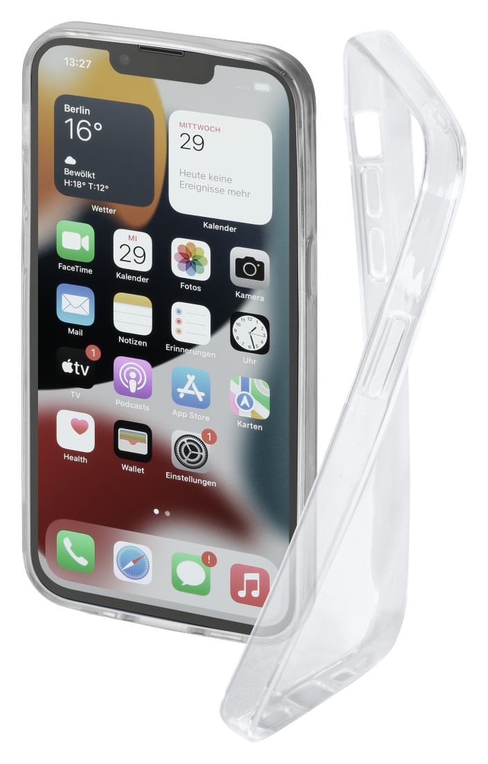 215534 Crystal Clear Cover für Apple iPhone 14 Plus (Transparent) 