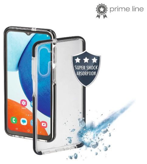 215622 Protector Cover für Samsung Galaxy A14 / A14 5G (Schwarz, Durchscheinend) 