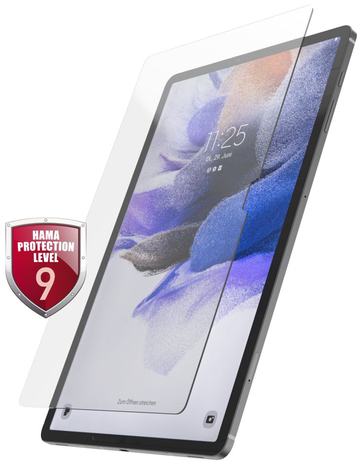 216314 Premium Displayschutzglas Klare Bildschirmschutzfolie aus gehärtetes Glas 9H für Samsung Galaxy Tab S7+/S7 FE/S8+ bis 31,5 cm (12.4") Kratzresistent (Transparent) 