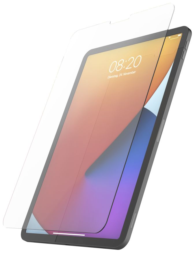 216319 Premium Klare Bildschirmschutzfolie aus gehärtetes Glas 9H für Apple iPad Pro 11” (2020/2021) bis 27,9 cm (11") Kratzresistent (Transparent) 